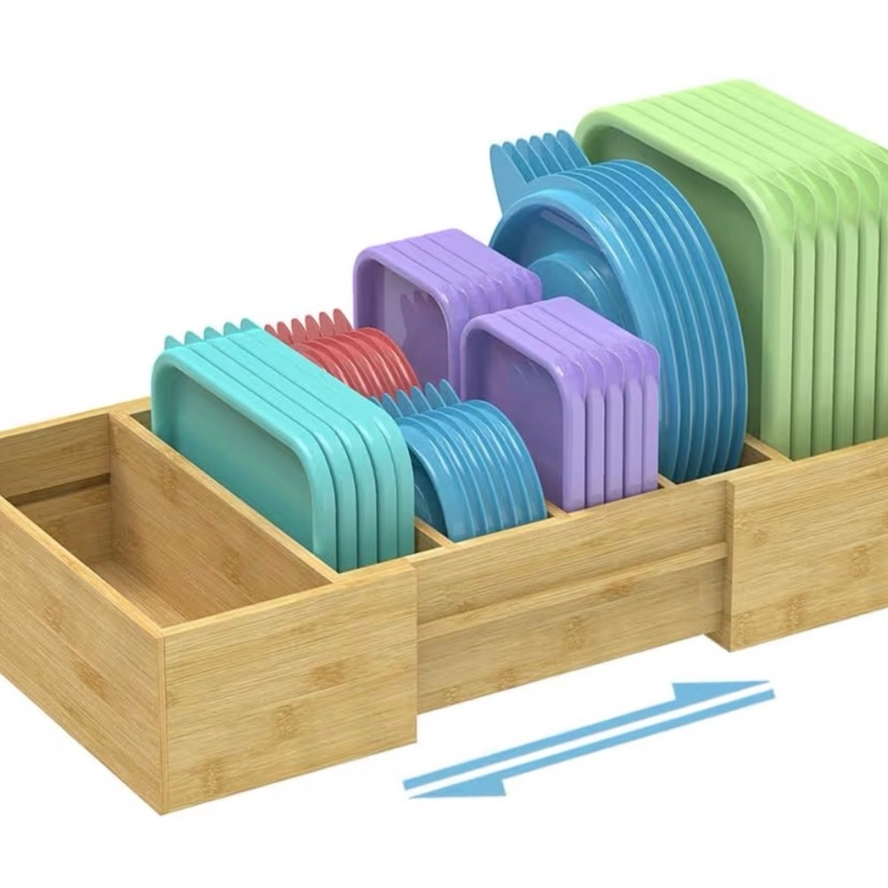 Bamboo Drawer or Shelf Expandable Organizer NWT